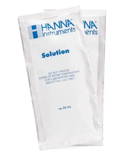 Hanna Instruments - 35 ppt Salinity Calibration Solution Sachets (25 x 20 mL) - (HI70024P)