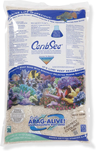 [008479007902] CaribSea - Arag-Alive Special Grade Reef Sand (20 lbs)