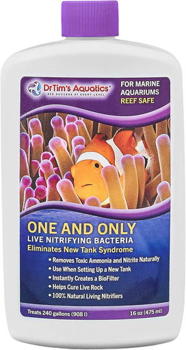 [812540014030] Dr. Tim's Aquatics - One & Only Live Nitrifying Bacteria (Saltwater/Reef) - 16 oz