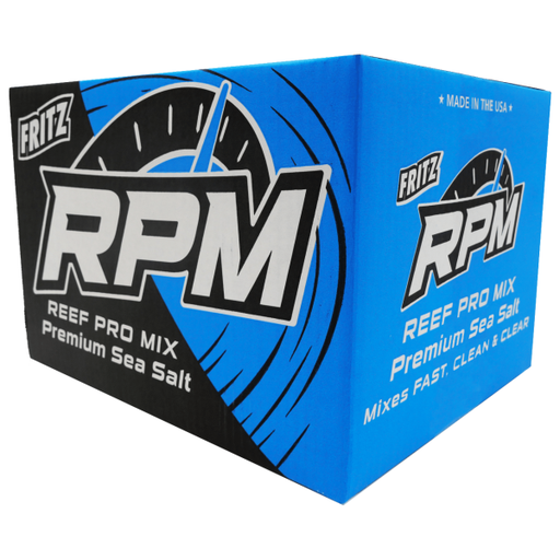 [080531802519] Fritz - Reef Pro Mix (RPM) Salt - Blue Box (55 lbs) - (4 Pack)