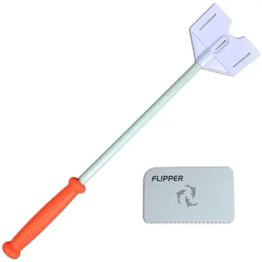[652043949329] Flipper - 18" Platinum Hand Scraper