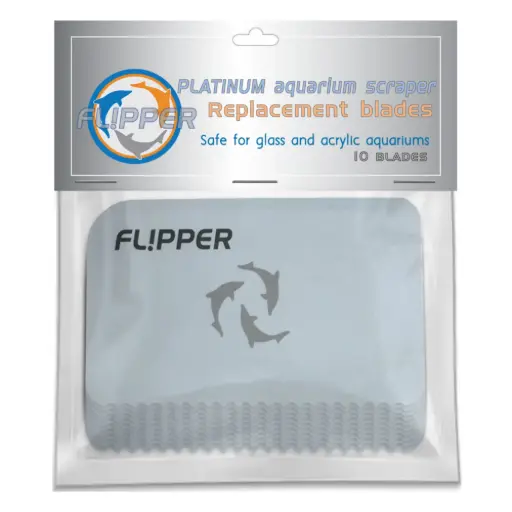 [023632139085] Flipper - Replacement Blade Cards for Flipper Platinum Hand Scraper (10 pack)